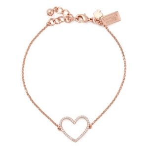 KATE SPADE • Scrunched Scallops Heart Bracelet